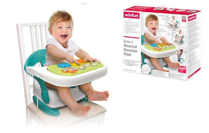 Seggiolone Portatile Musicale 3in1