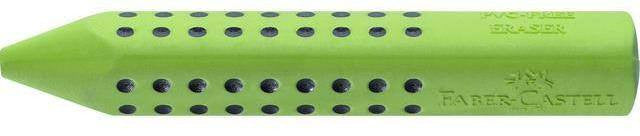 Gomma grip triangolare a forma di matita VERDE
