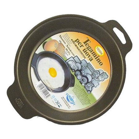 Tegame Vespa 20970 Per uova e crepes Nero