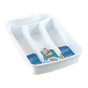 Porta posate Stefanplast 47101 4 posti per cassetto Bianco