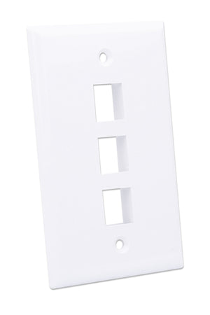 Placca Porta Frutti 3 Posti Mod.503 Bianco