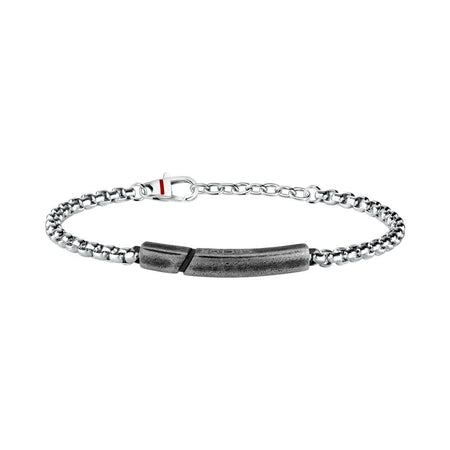 Bracciale SECTOR uomo Basic acciaio / tag vintage