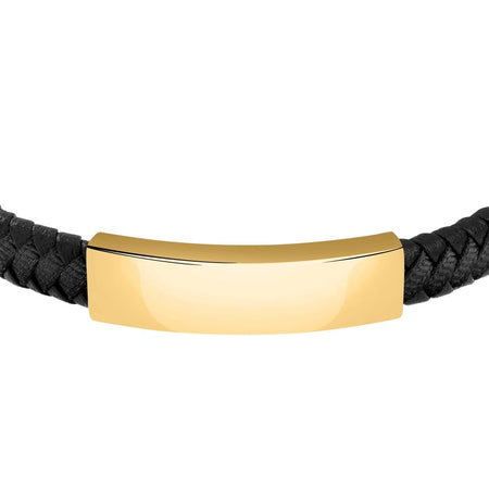 Bracciale SECTOR uomo Bandy nero / oro