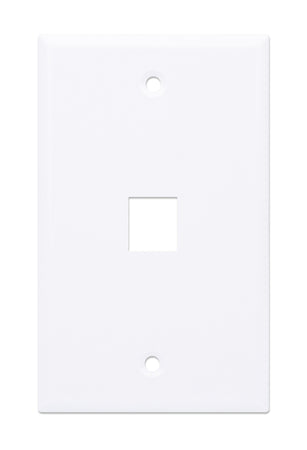 Placca Porta Frutti 1 Posto Mod.503 Bianco