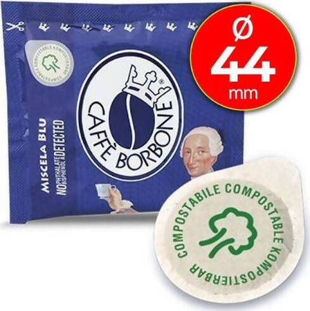 300 Cialde Caffè Borbone Miscela Blu Cialda Compostabile ESE 44mm MISCELA BLU Cialde ESE 44mm Non solo alimenti - Albano Laziale, Commerciovirtuoso.it