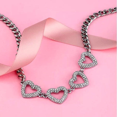 Collana MORELLATO donna Bagliori acciaio / cristalli bianchi