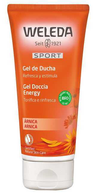 Sport gel doccia energy arnica