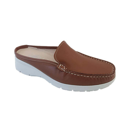 SCARPA DONNA PELLE F.DO GOMMA