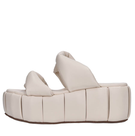 THEMOIRE' Scarpe con Tacco Panna da donna