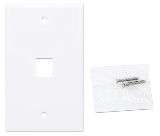 Placca Porta Frutti 1 Posto Mod.503 Bianco