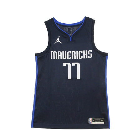 JORDAN NBA Canotta Basket Uomo Nba Swingman Jersey Jordan Statement Edition 2020 No 77 Luka Doncic Dalmav College Navy/game Royal da uomo