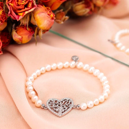 Bracciale MORELLATO donna Gioia verde perle / albero della vita