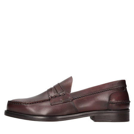 SAXONE Scarpe basse Bordeaux da uomo