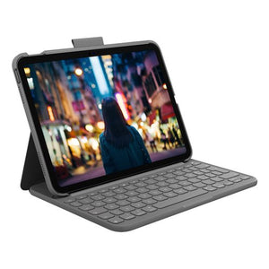 Custodia con tastiera Logitech 920 011427 IPAD SLIM FOLIO Grafite