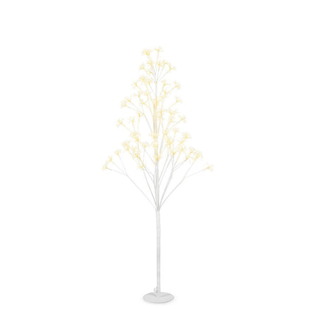 Albero di natale luminoso "Flash" colore bianco con led a luce calda Decorazione da interno
