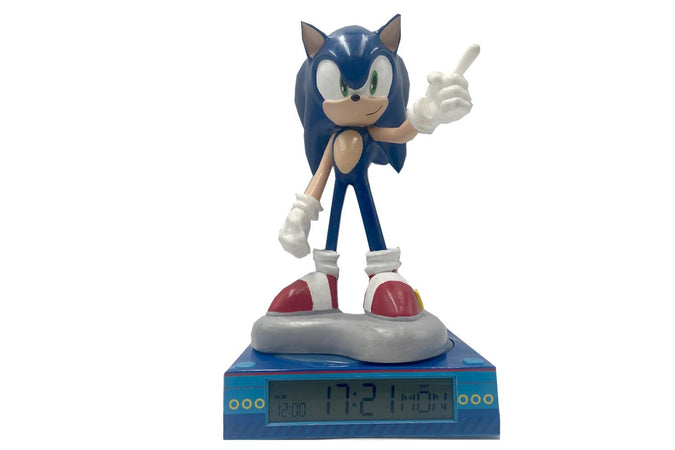 Sonic Lampada e Sveglia 3D