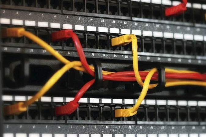 Pannello Patch UTP 48 Posti RJ45 cat. 5E