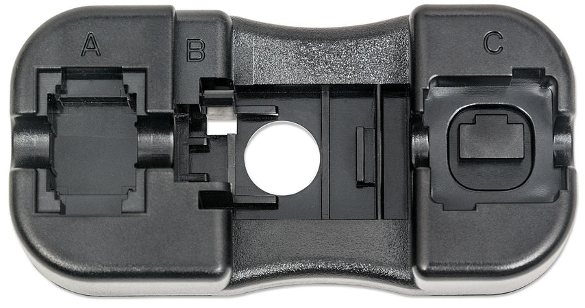 Frutto Keystone RJ45 Cat.6 UTP non schermato Arancione