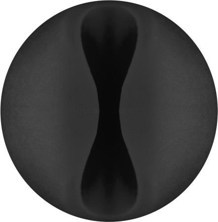 Set Fermacavo Adesivi da Scrivania Nero