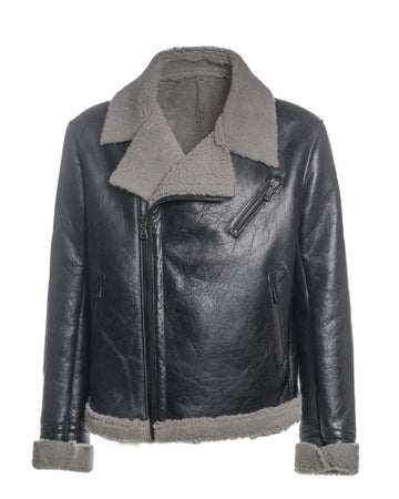 Chiodo Tre Tasche - Chiodo Uomo in Vero Montone Shearling