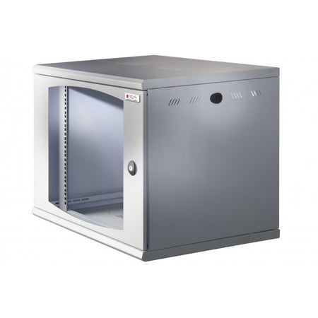Armadio Rack 19'' a muro 16 unità sezione unica prof. 500mm Nero
