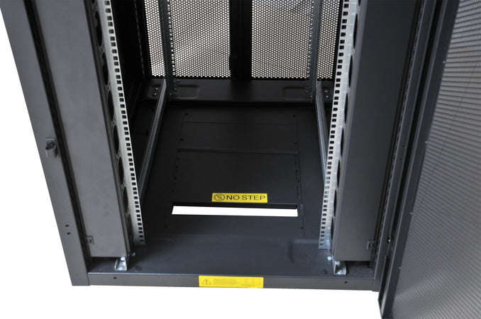 Armadio NetRack 19'' 600x1000 42 Unità Ventilato Nero da Assemblare