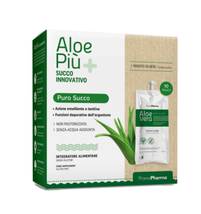 Aloe vera fresh juice succo puro 10 stick