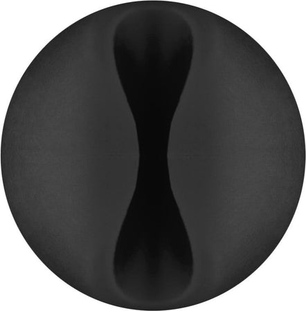 Set Fermacavo Adesivi da Scrivania Nero