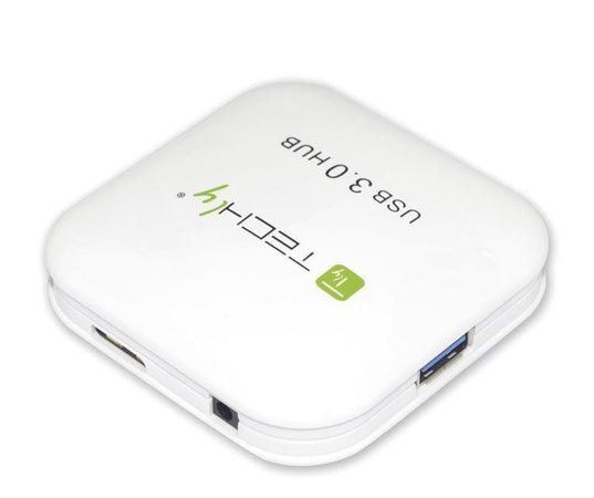 Hub USB 3.0 Super Speed 4 Porte Bianco