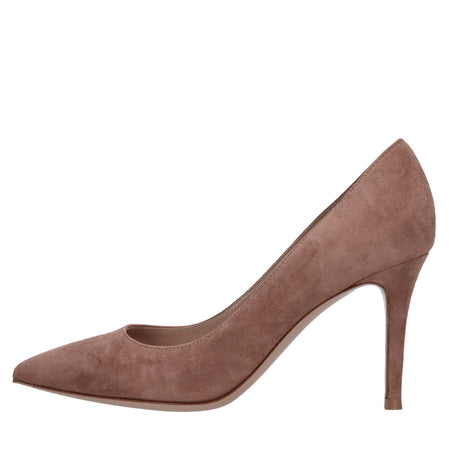 Gianvito Rossi Scarpe con Tacco Beige da donna