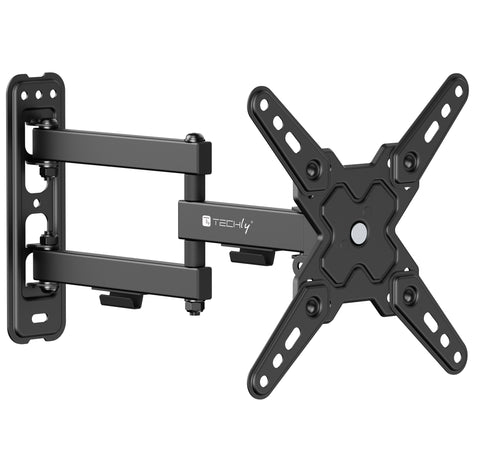 Supporto a Muro Universale 3 Snodi per TV LED-LCD 13-43'' Nero