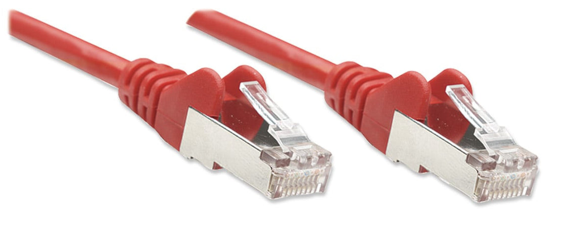 Cavo di rete Patch in Rame Schermato Cat. 5e Rosso F/UTP 20 m