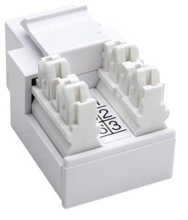 Frutti Telefonici RJ11/RJ12 Keystone Bianco