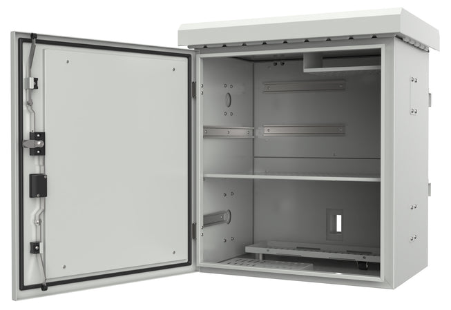 Armadio Rack 19'' Fissaggio a Palo P 425 mm IP66 Maxi