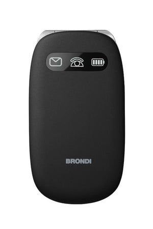 Brondi BROAMICOCOMFORTBKR 7,11 cm (2.8") Nero Telefono cellulare basico - (BRD DS AMICO COMFORT ITA RBLK)