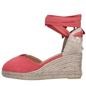 Castaner Scarpe con Tacco Rosa da donna