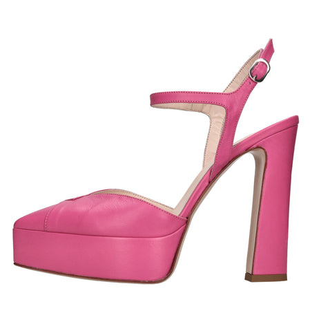 ISLO Scarpe con Tacco Fucsia da donna