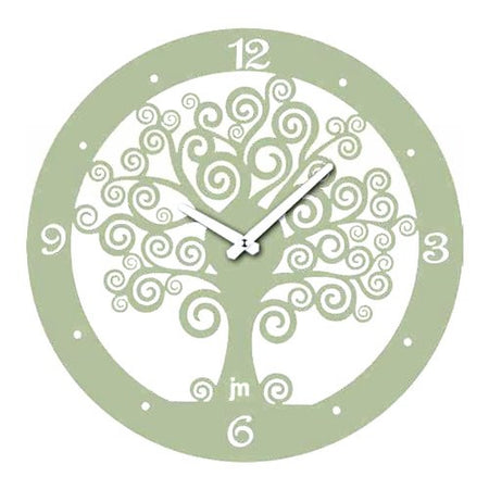 Orologio da parete Lowell 14983V JUSTAMINUTE Verde