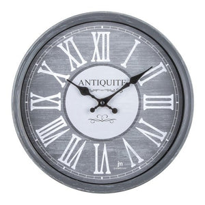 Orologio da parete Lowell 00887TG JUSTAMINUTE Grigio anticato