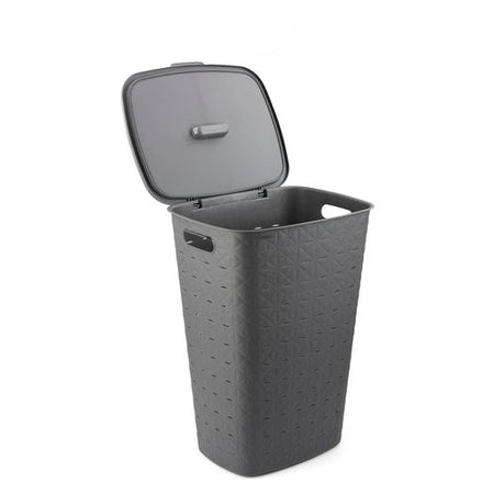 Porta biancheria Curver K258698 SOFTEX Grigio