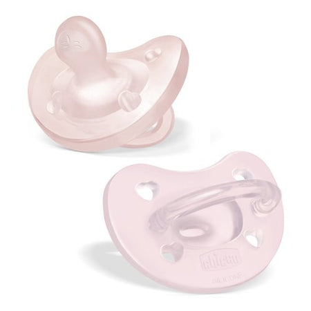 Gommotto Chicco 7308811 PHYSIOFORMA 2 pz Bimba Soft 2-6m Rosa