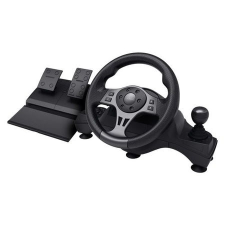Volante e pedaliera simulatore guida Trust 25122 GXT 289 Movi Black