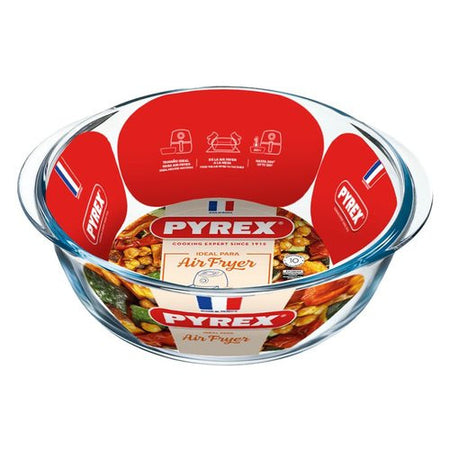Pirofila Pyrex 208B100 7648 AIR FRYER Trasparente
