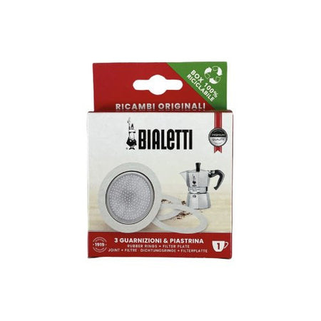 Set guarnizioni e filtro caffettiera Bialetti 0800031