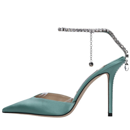 Jimmy Choo Scarpe con Tacco Verde da donna