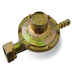 Regolatore GPL a taratura fissa 29 MBAR con attacco orizzontale universale 31610008