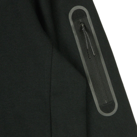 Nike Felpa Leggera Girocollo Uomo Sportswear Tech Fleece Black/black da uomo