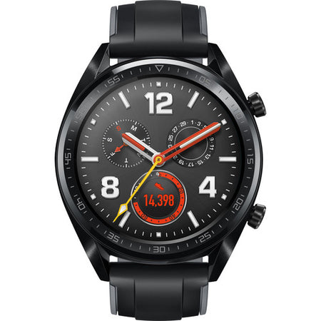 Huawei Watch GT 3,53 cm (1.39") AMOLED 46 mm Digitale 454 x 454 Pixel Touch screen Nero GPS (satellitare) - (Huawei Watch GT 3,5