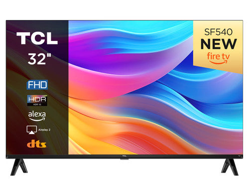 TCL SF5 Serie Smart TV Full HD 32" 32SF540, HDR 10, Dolby Audio, Multisound, Fire TV - (TCL SF5 32SF540 TV 81,3 cm (32") Smart T