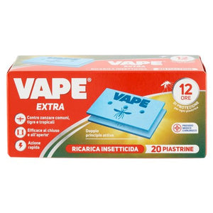 Insetticida Vape 408255 MAT Zanzare 20 Notti